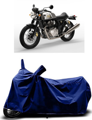 VESMEI Two Wheeler Cover for Royal Enfield(650GT BS6, Blue)