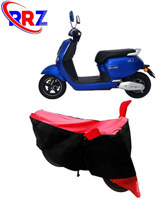 DeepShakshi AUTOMOTIVE Two Wheeler Cover for Okinawa(Lite, Black, Red)