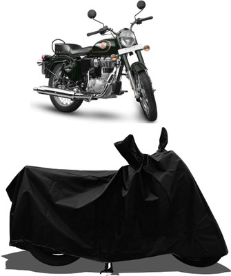 Tricway Waterproof Two Wheeler Cover for Royal Enfield(Standardv BS6, Black)