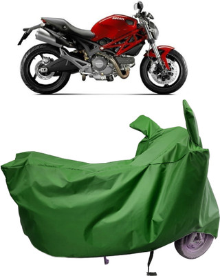 Amexride Two Wheeler Cover for Ducati(Monster 795, Maroon)