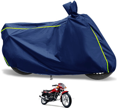 Euro Care Waterproof Two Wheeler Cover for TVS(Star Sport, Blue)