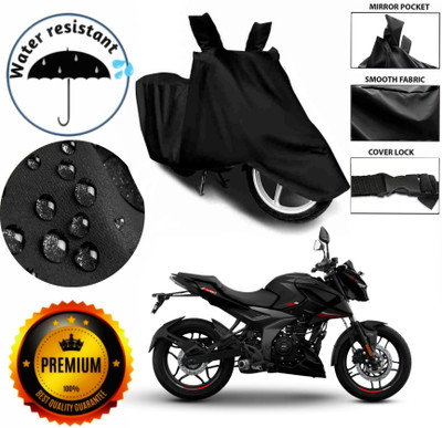 AIKOZIYA Waterproof Two Wheeler Cover for Bajaj(Pulsar N160, Black)