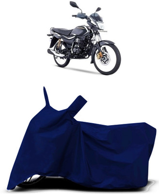 VESMEI Two Wheeler Cover for Bajaj(Platina 110 H-Gear BS6, Blue)