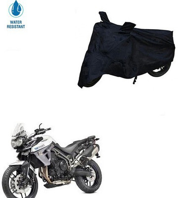 MMSSTAR Waterproof Two Wheeler Cover for Triumph(Tiger 800 XR, Black)