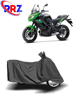 RRZ Waterproof Two Wheeler Cover for Kawasaki(Versys 650, Grey)