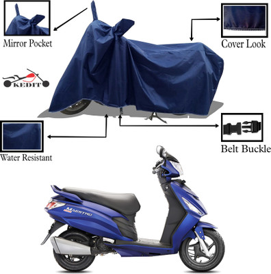 KEDIT Two Wheeler Cover for Hero(Maestro Edge, Blue)