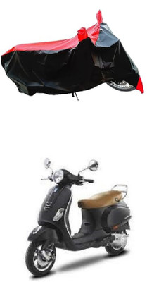 VESMEI Two Wheeler Cover for Vespa(SXL 125 BS6, Red)