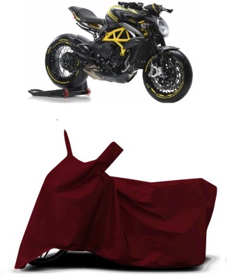 VESMEI Two Wheeler Cover for MV Agusta(Dragster800 RR, Red)