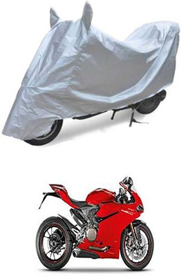 THE REAL ARV Waterproof Two Wheeler Cover for Ducati(Silver)