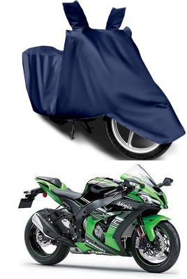 AUTOGARH Two Wheeler Cover for Kawasaki(Ninja ZX 10R, Blue)