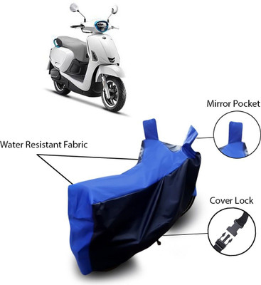 DeepShakshi AUTOMOTIVE Waterproof Two Wheeler Cover for 22Motors(Blue)