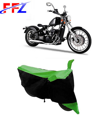 FFZ Two Wheeler Cover for FAB Regal Raptor(Bobber 350, Black, Green)