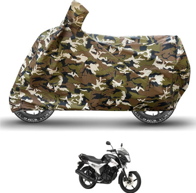 Caronix Waterproof Two Wheeler Cover for Yamaha(SZ R, Brown)