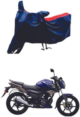 Mdstar Waterproof Two Wheeler Cover for TVS(Raider, Red, Blue)