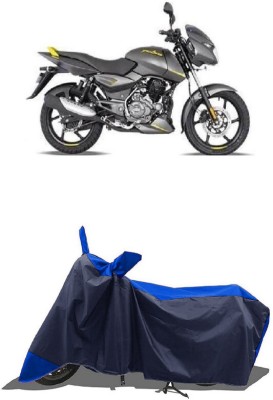 SUGASHRI Waterproof Two Wheeler Cover for Bajaj(Pulsar 150, Blue, Blue)