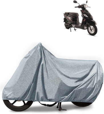 Kingsway Waterproof Two Wheeler Cover for Hero(Electric NYX, Silver)