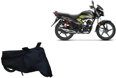 MMSSTAR Waterproof Two Wheeler Cover for Honda(Dream Yuga, Black)