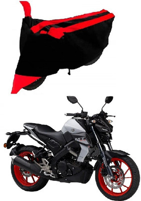 SK AUTO Waterproof Two Wheeler Cover for Yamaha(MT 15, Red, Black)