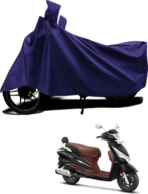 KEDIT Waterproof Two Wheeler Cover for Hero(Destini 125, Blue)