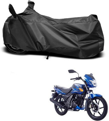 Varnwal E Commerce Waterproof Two Wheeler Cover for TVS(Flame SR125, Black)