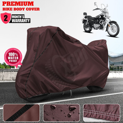 xodi Waterproof Two Wheeler Cover for Bajaj(Avenger, Maroon, Black)