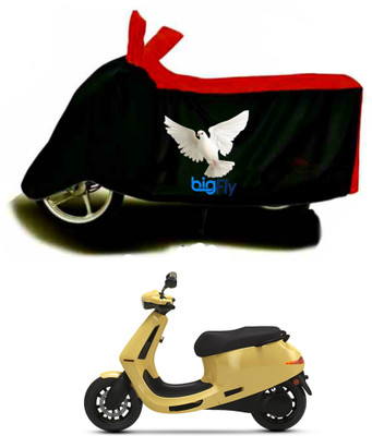 BigFly Two Wheeler Cover for Ola(Electric Scooter, Red)