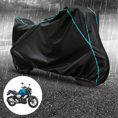 PAGORA Waterproof Two Wheeler Cover for Yamaha(FZ FI, Black)