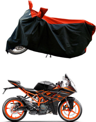 DeepShakshi AUTOMOTIVE Waterproof Two Wheeler Cover for KTM(RC 125 BS6, Red)