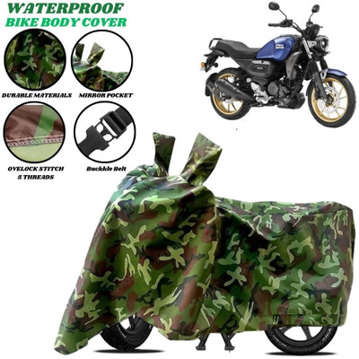 SRP PRODUCT Waterproof Two Wheeler Cover for Yamaha(FZ-X, Green)