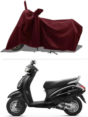 Mdstar Waterproof Two Wheeler Cover for Honda(Activa 5G, Maroon)