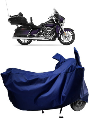 Amexride Two Wheeler Cover for Harley Davidson(CVO Limited, Blue)