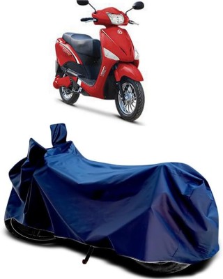 KEDIT Two Wheeler Cover for Hero(Electric Optima Li, Blue)