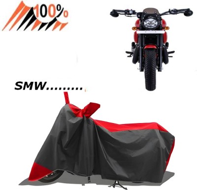 smwzxyu Waterproof Two Wheeler Cover for Royal Enfield(Classic 350 Signals, Red)