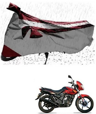 MISSION COLLECTION Waterproof Two Wheeler Cover for TVS(Flame DS 125, Silver)
