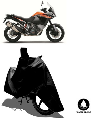 Amexride Waterproof Two Wheeler Cover for KTM(1050 Adventure, Black)