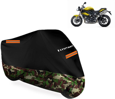 Horseyaart Waterproof Two Wheeler Cover for Triumph(Speed Triple BS6, Multicolor)