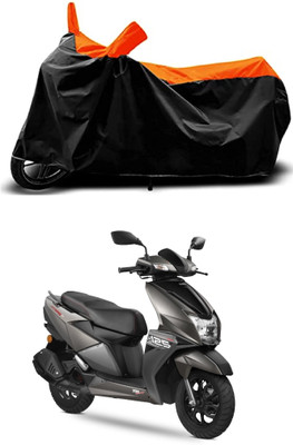 THE REAL ARV Waterproof Two Wheeler Cover for TVS(Ntorq 125, Orange)