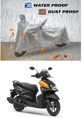 ShopGlobal Waterproof Two Wheeler Cover for Yamaha(RayZR 125, Silver)