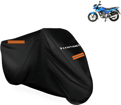 Horseyaart Waterproof Two Wheeler Cover for Bajaj(XCD 135, Black)