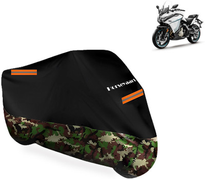 Horseyaart Waterproof Two Wheeler Cover for CFMoto(400GT, Multicolor)
