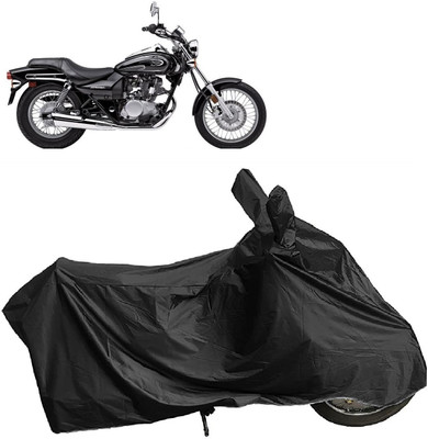 DIGGU Two Wheeler Cover for Bajaj(Eliminator, Black)