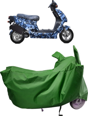 Amexride Two Wheeler Cover for Hero Electric(Electric AXLHE-20, Maroon)