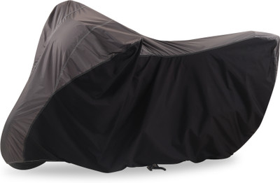 CRAZY GEARS Waterproof Two Wheeler Cover for Universal For Bike(Grey, Black)