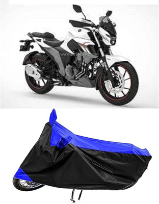 Mdstar Waterproof Two Wheeler Cover for Yamaha(FZ25 BS6, Blue)