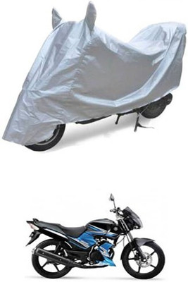 THE REAL ARV Waterproof Two Wheeler Cover for Yamaha(SS 125, Silver)