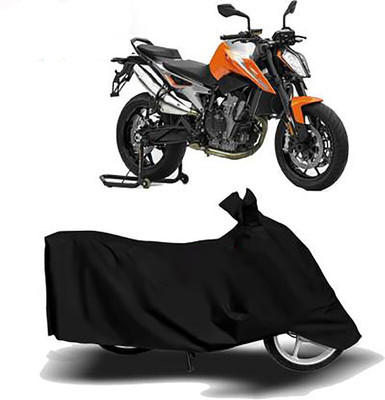 DeepShakshi AUTOMOTIVE Waterproof Two Wheeler Cover for KTM(790 Duke, Black)