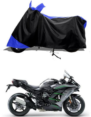 GROFATIK Two Wheeler Cover for Kawasaki(Ninja 1000 BS6, Blue)