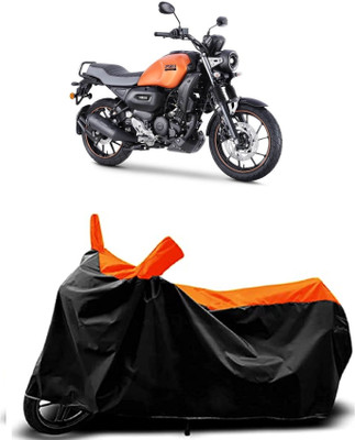 VESMEI Two Wheeler Cover for Yamaha(FZ FI, Orange)