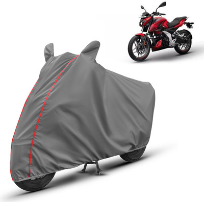 AUTOMOZEXO Waterproof Two Wheeler Cover for Bajaj(Pulsar N160, Grey)