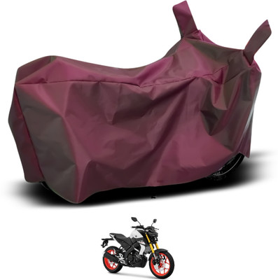 GOSHIV-car and bike accessories Waterproof Two Wheeler Cover for Yamaha(MT 15, Maroon)